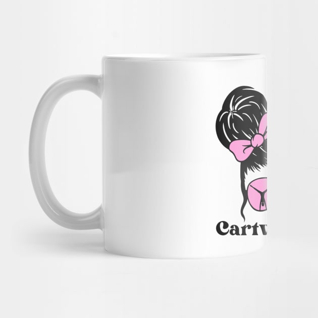 Messy Bun Cartwheel Girl by The WYLD Tribe